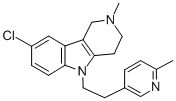 8-氯-2,3,4,5-四氫-2-甲基-5-[2-(6-甲基-3-吡啶基)乙基