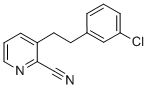 3-[2-(3-氯苯基)乙基]-2-吡啶甲腈