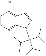 4-氯-1-[三(甲基乙基)硅酯]-1H-吡咯并[2,3-B]吡啶