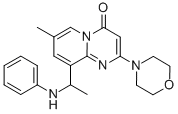 (+/-)-7-甲基-2-(嗎啉-4-基)-9-(1-苯基氨基乙基)吡啶并