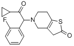 5-[2-環(huán)丙基-1-(2-氟苯基)-2-氧代乙基]-4,5,6,7-四氫噻